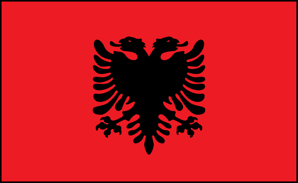 Image of Albania flag