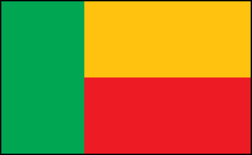 Image of Benin flag