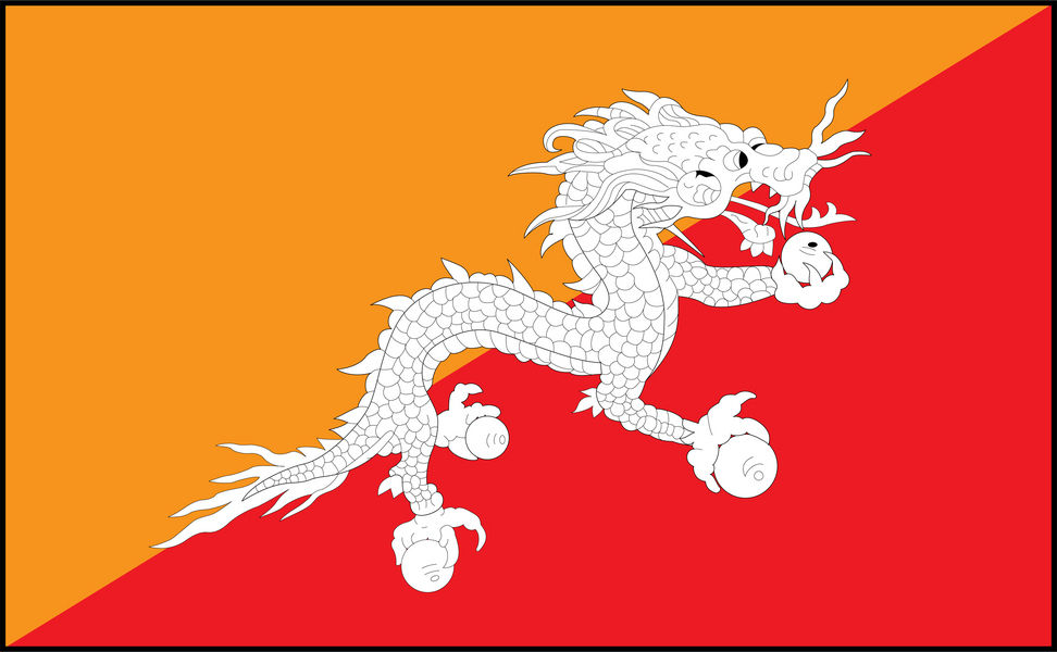 Image of Bhutan flag