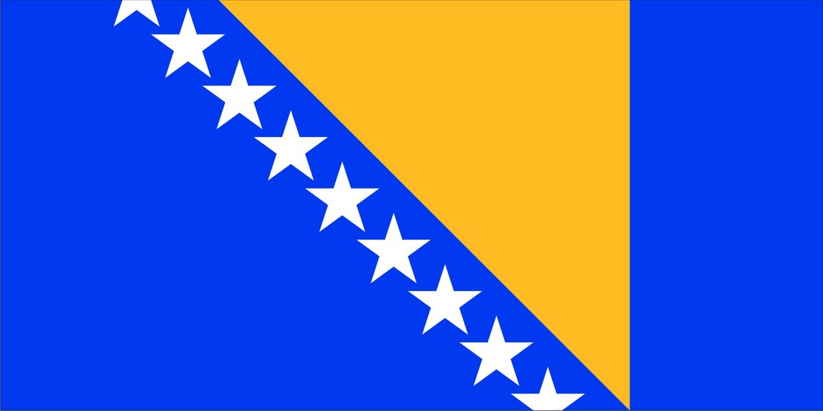Image of Bosnia and Herzegovina flag