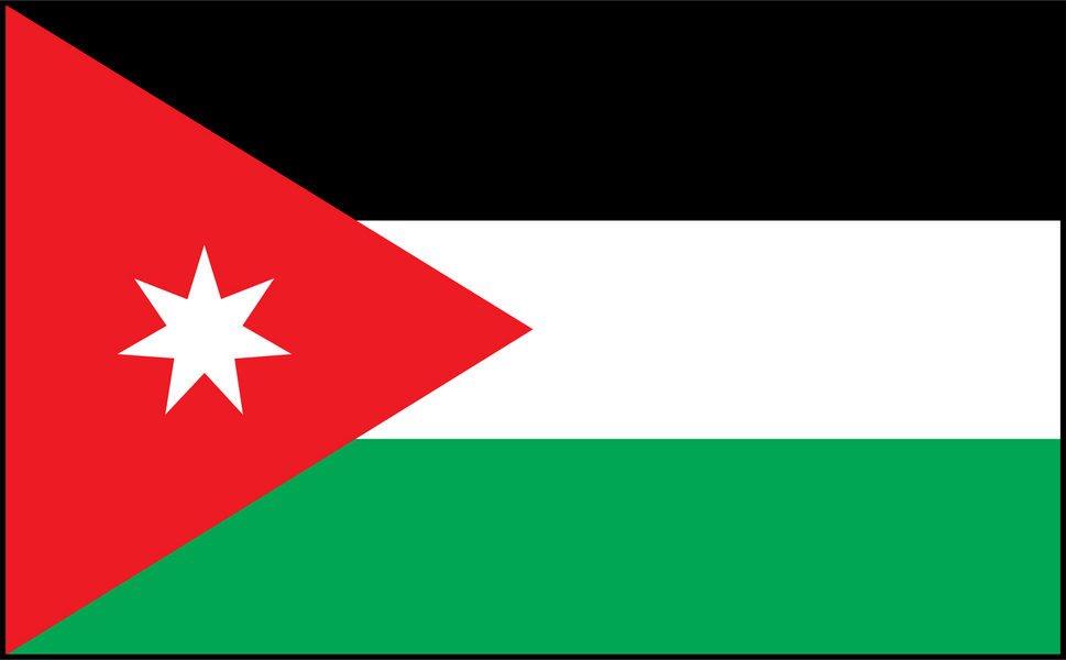 Image of Jordan flag