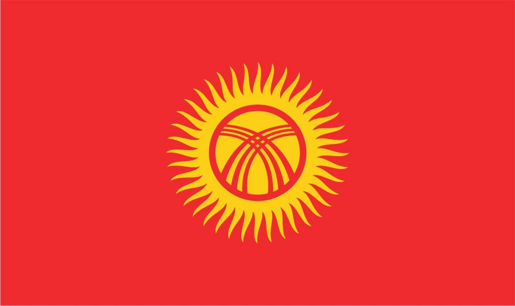 Image of Kyrgyzstan flag