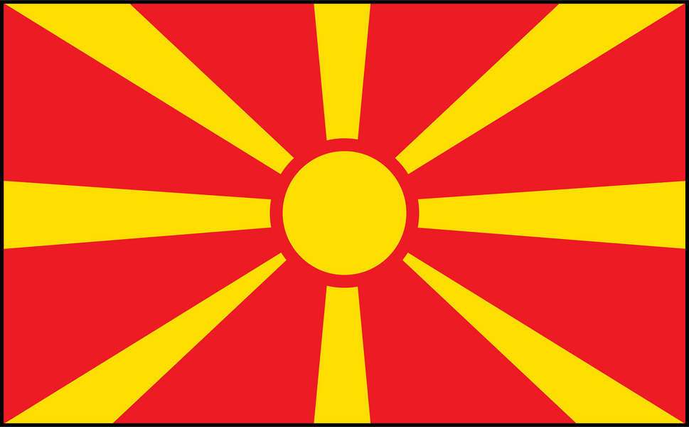 Image of Macedonia flag