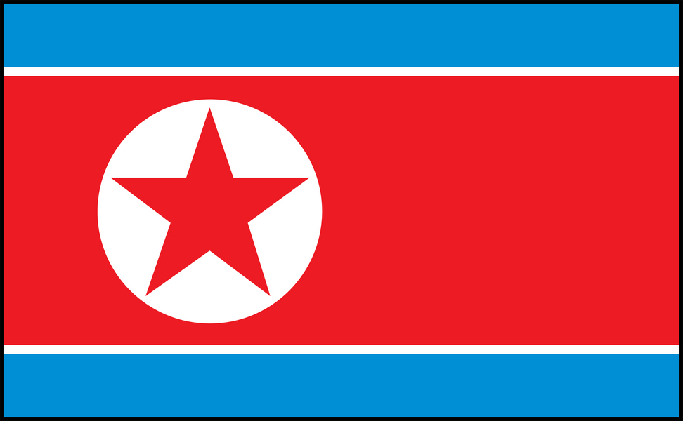 Image of North Korea flag