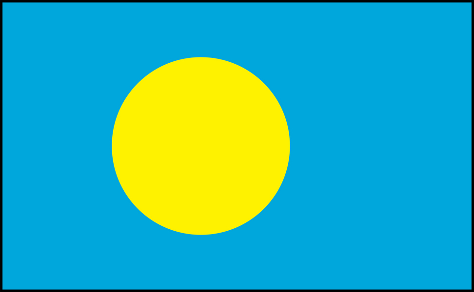 Image of Palau flag