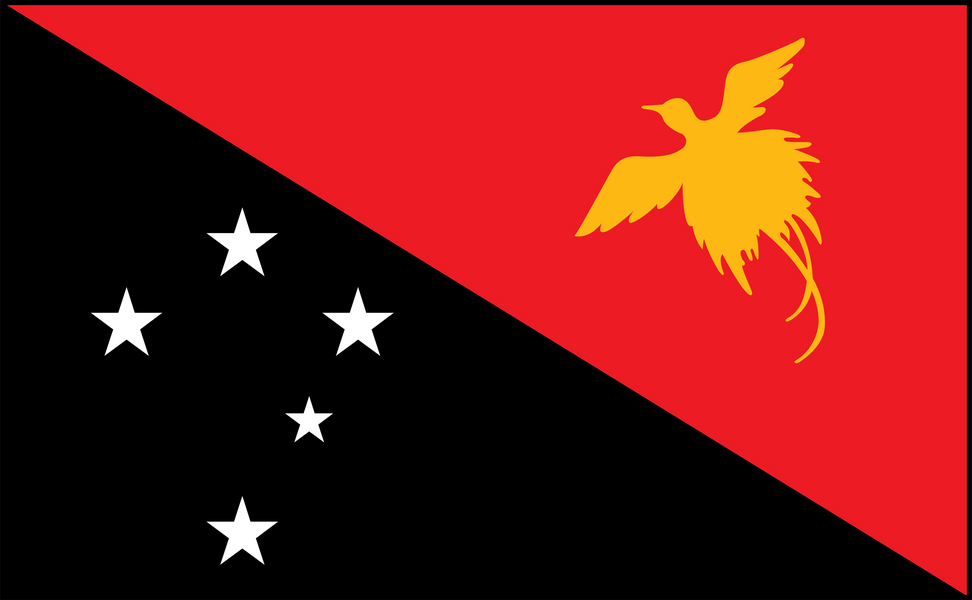 Image of Papua New Guinea flag
