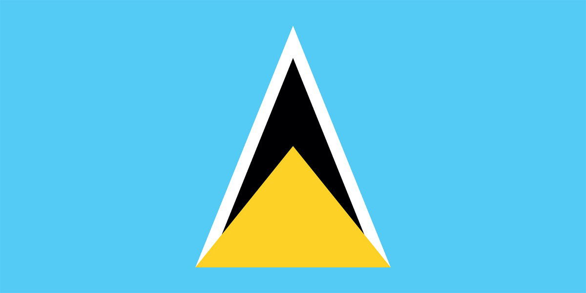 Image of Saint Lucia flag