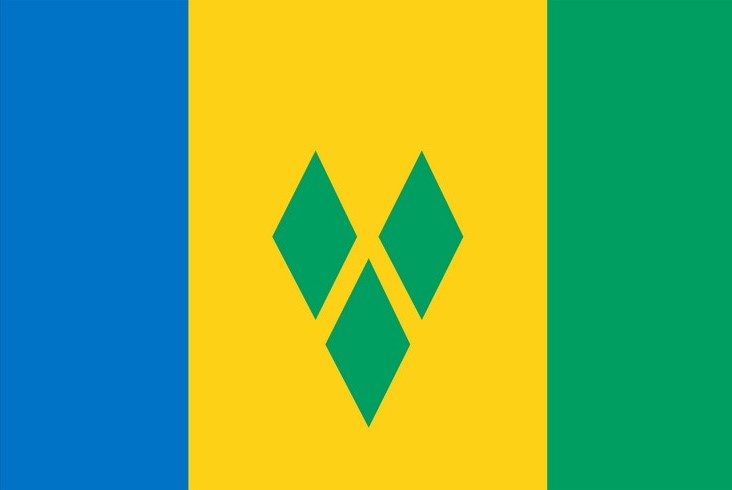 Image of Saint Vincent and the Grenadines flag