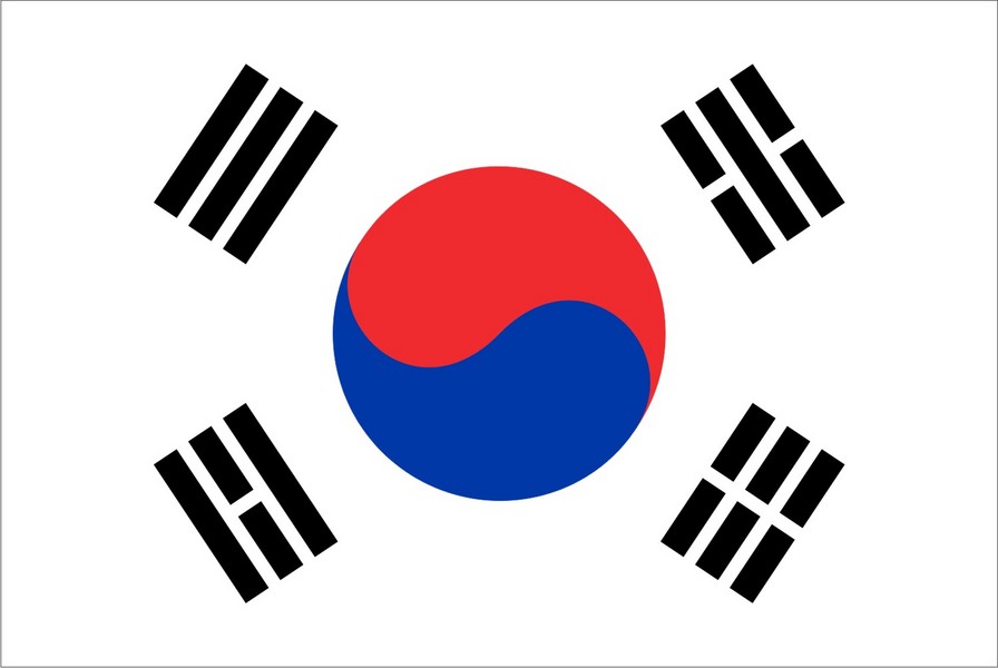 Image of South Korea flag
