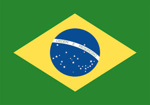 Brazil Flag and National Motto Image