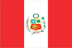 Peru Flag and Coat or Arms Image